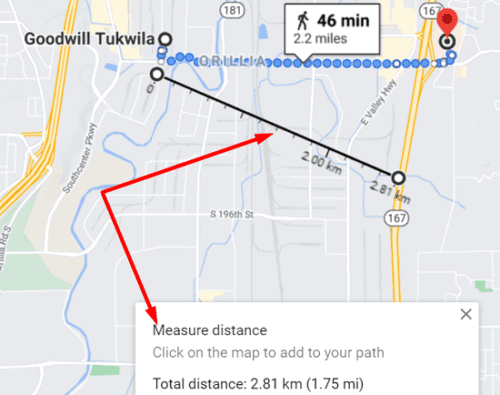 Halfway Point On Google Maps