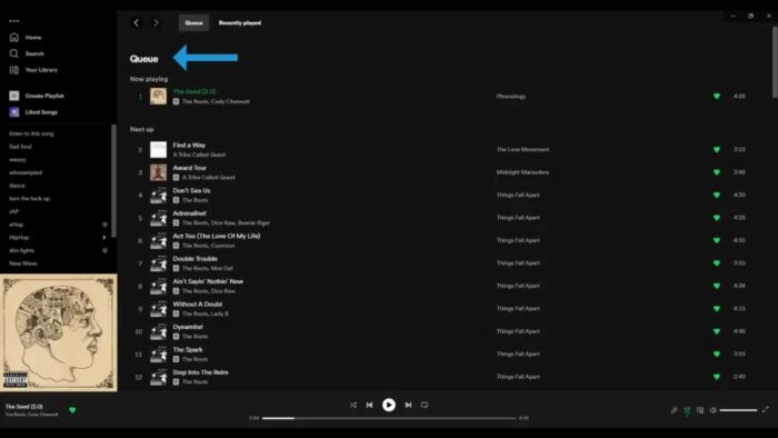 How To Clear Queue On Spotify